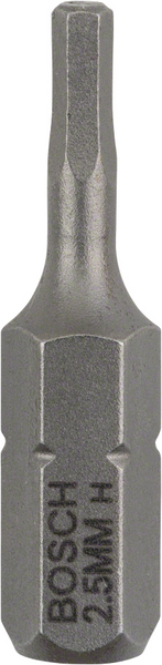 Ruuvauskärki Bosch Extra Hard HEX 2,5 25mm 3kpl - K-Rauta