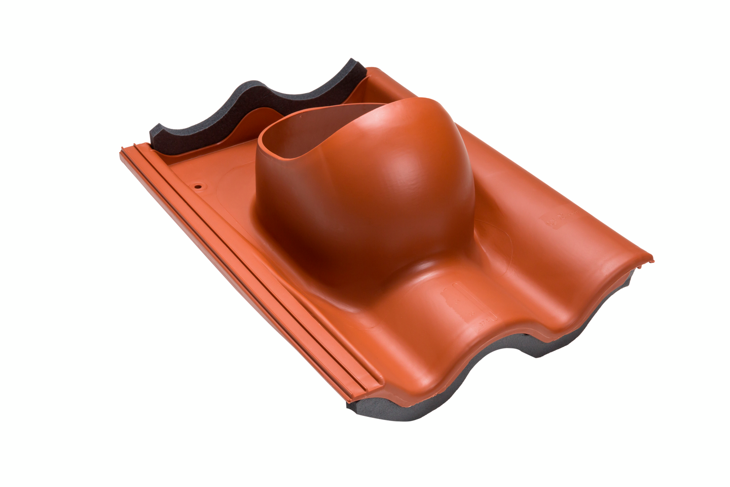 Kattoläpivientilevy VILPE Tiili tiilenpunainen