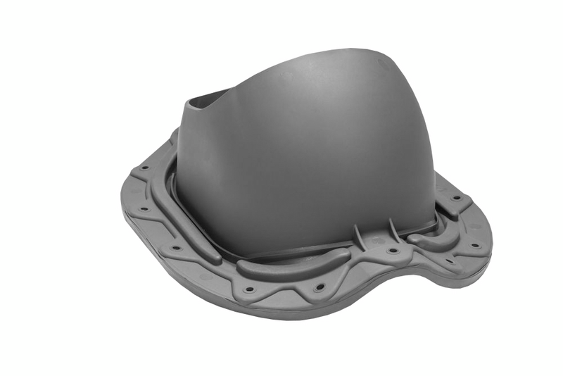 Muotokate-peltiläpivienti VILPE 75177 harmaa