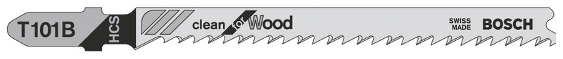 Pistosahanterä Bosch T 101 B 3kpl puu