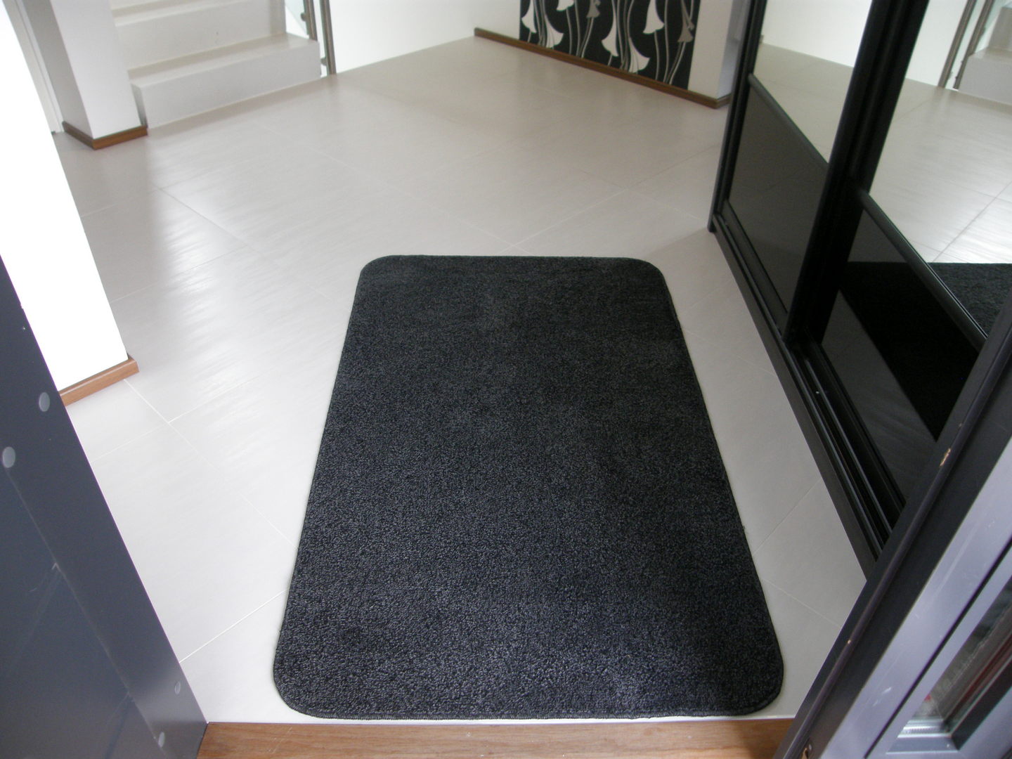 Ovimatto Kurastoppari 90x150cm antrasiitti