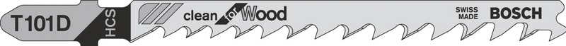 Pistosahanterä Bosch T 101 D 3kpl puu
