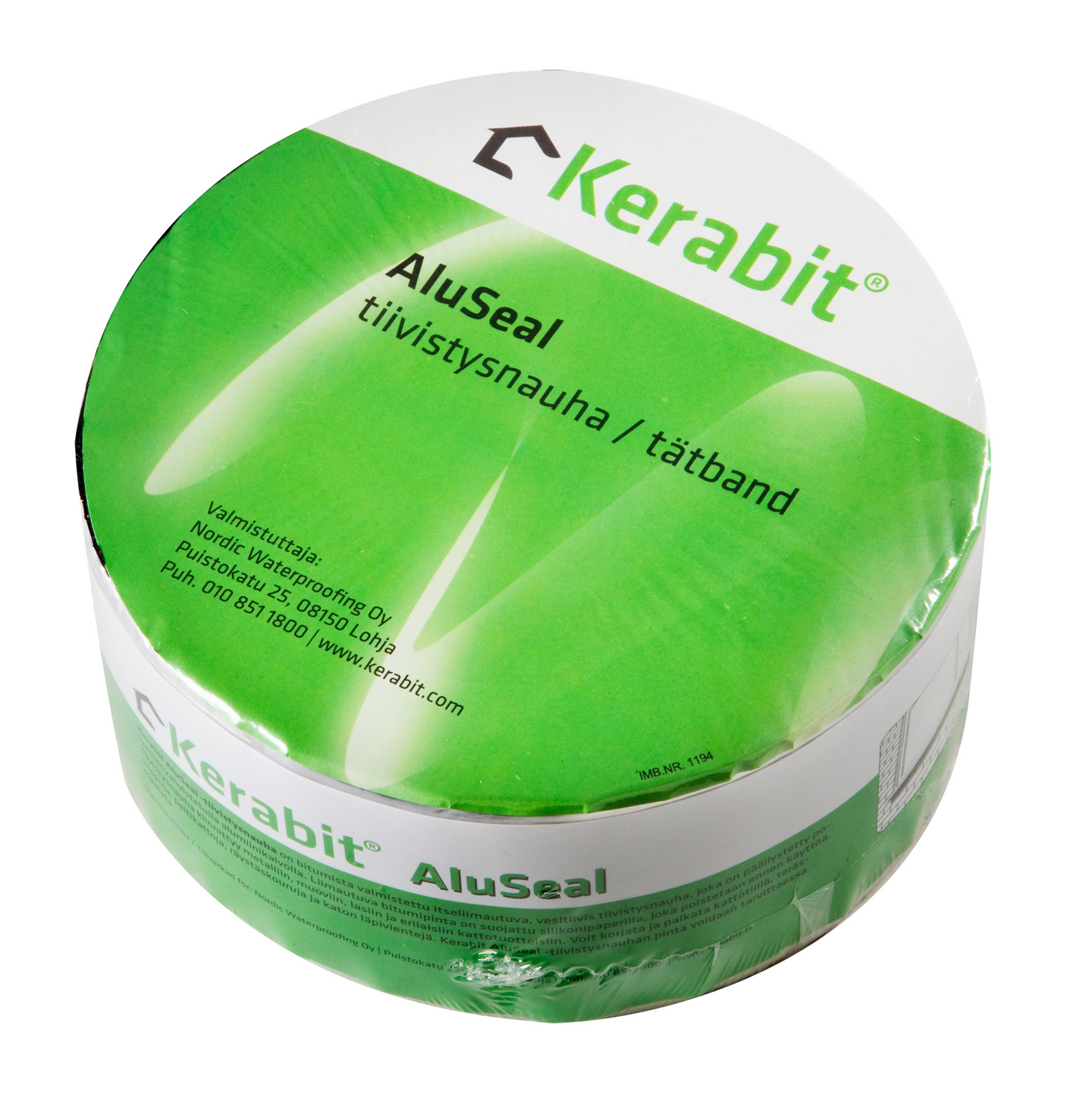 Tiivistysnauha Kerabit AluSeal 75mmx10m