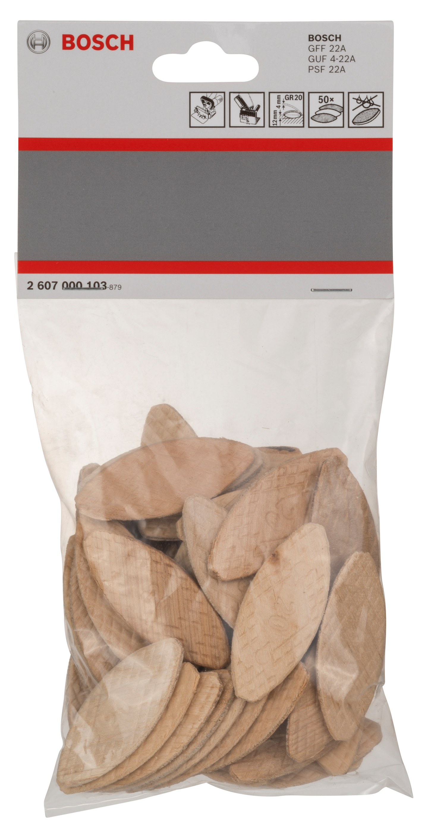 Lamellit Bosch GR 20 50kpl