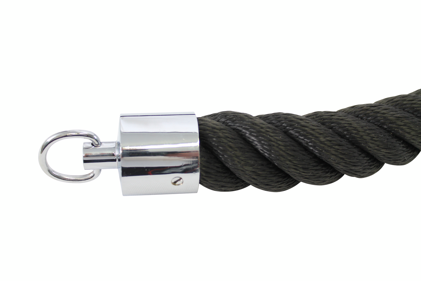 ÄNDPLUGGEN PIIPPO MED RING KROM 36MM