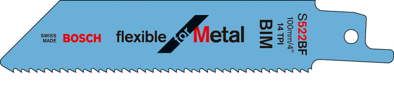 Puukkosahanterä Bosch S 522 BF 5kpl metalli