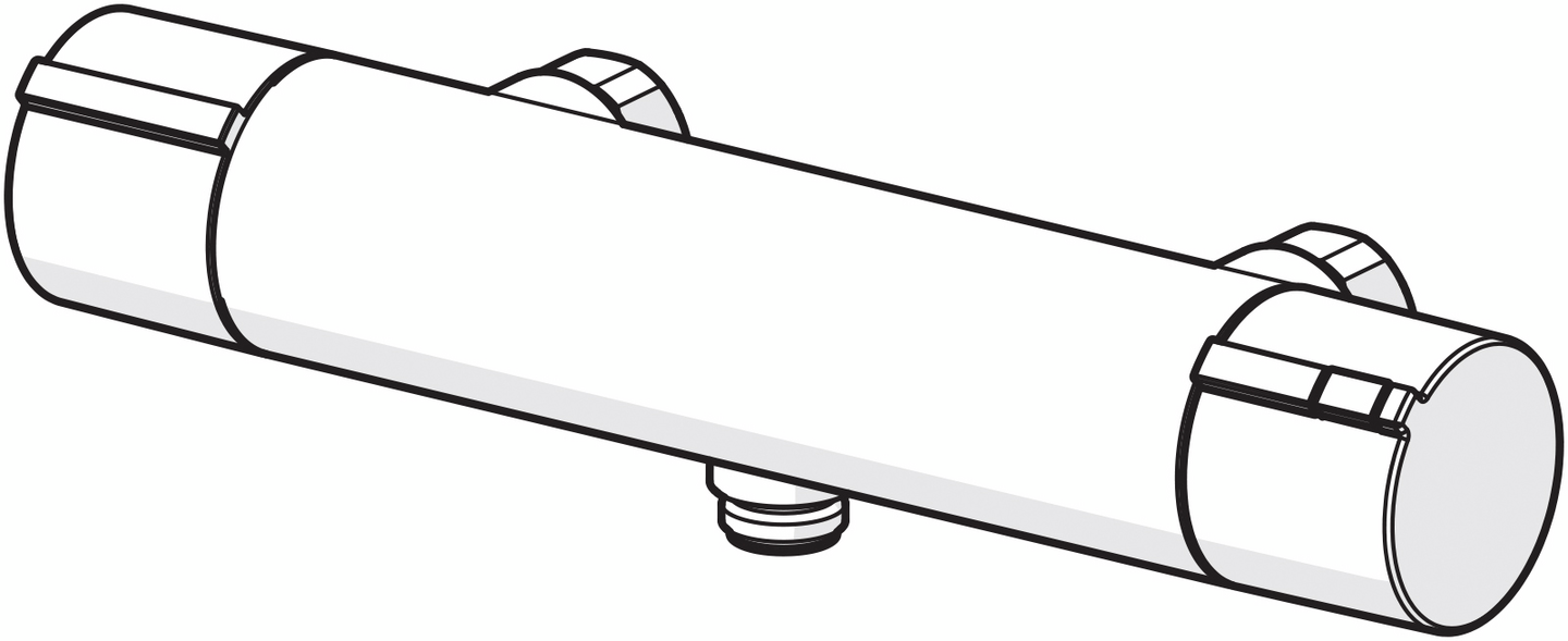 Suihkutermostaatti Oras Cubista 2870