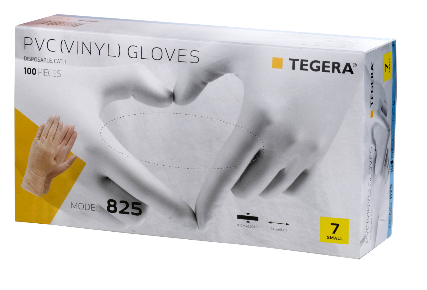 ENGÅNGSHANDSKE 825  TEGERA 10