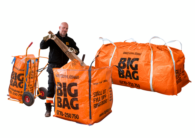 SÄCK LARGE ORANGE 200X85X100CM BIG BAG