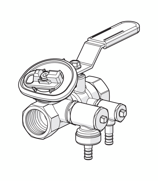 Linjasäätöventtiili Oras Osyline DN15 410015