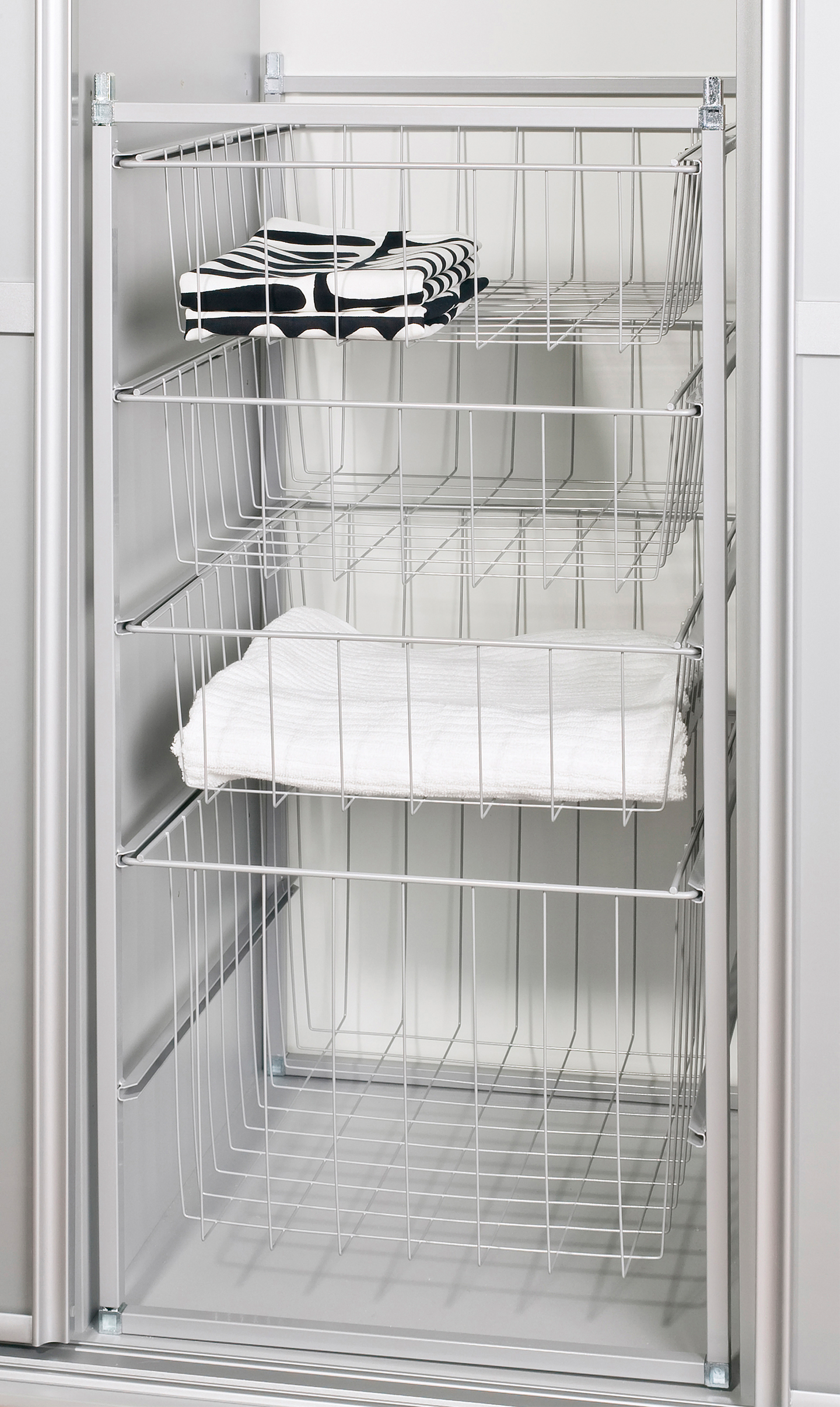 Koripaketti LM 352/4 450x500x675mm 4 koria valkoinen