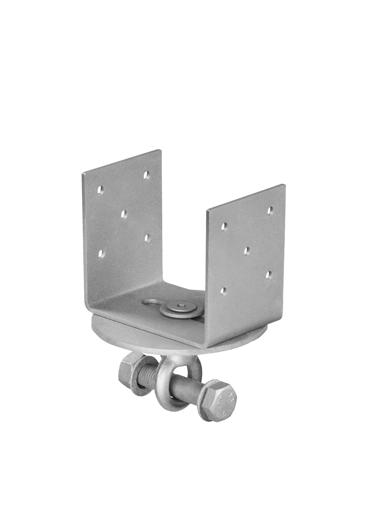 Ruuvipaalun U-kenkä 100mm vaakajuoksulle