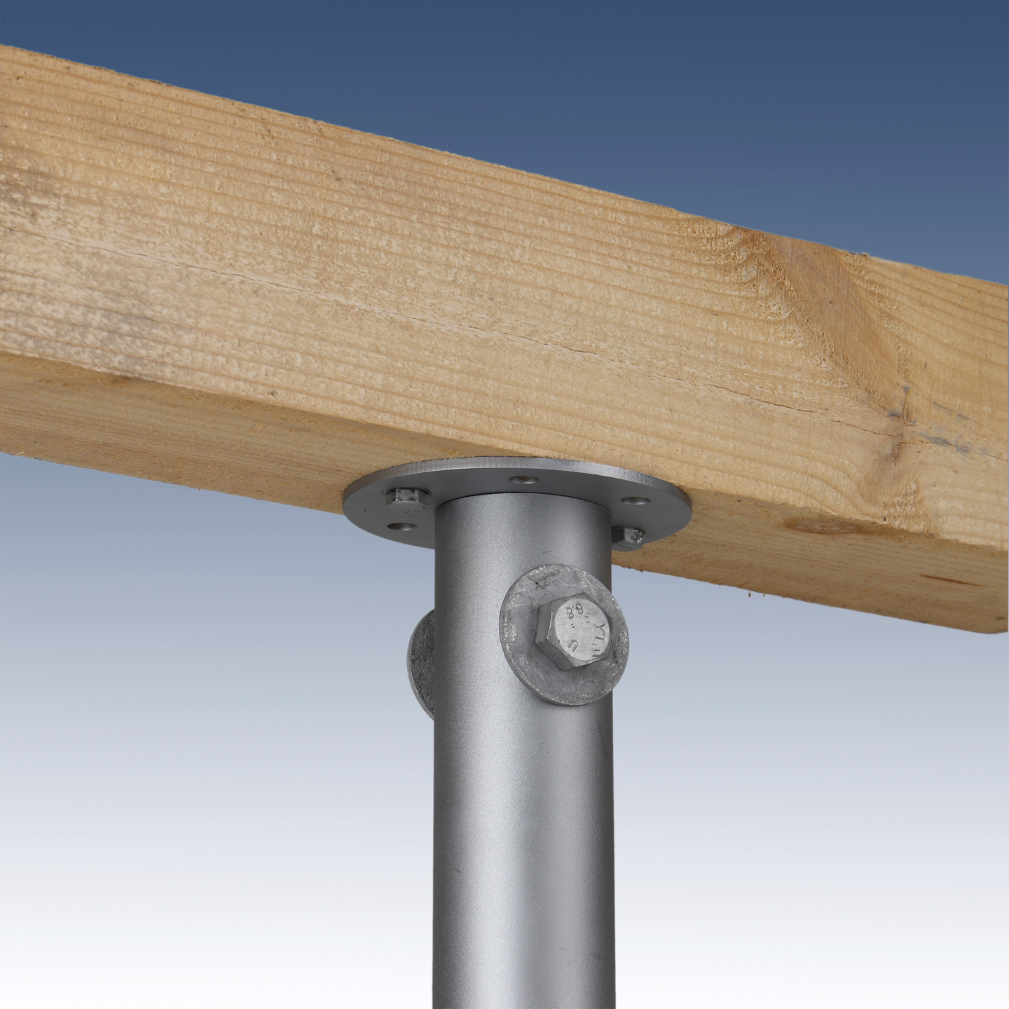 Ruuvipaalun lattakiinnike vaakajuoksulle