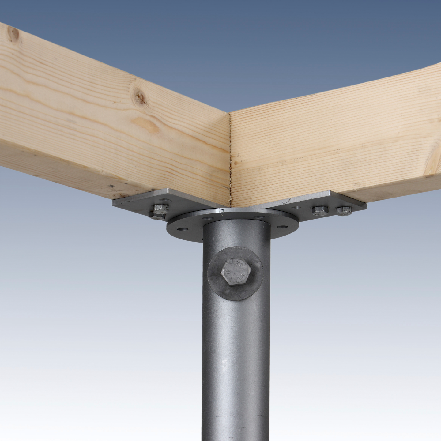 Ruuvipaalun kulmakiinnike vaakajuoksulle