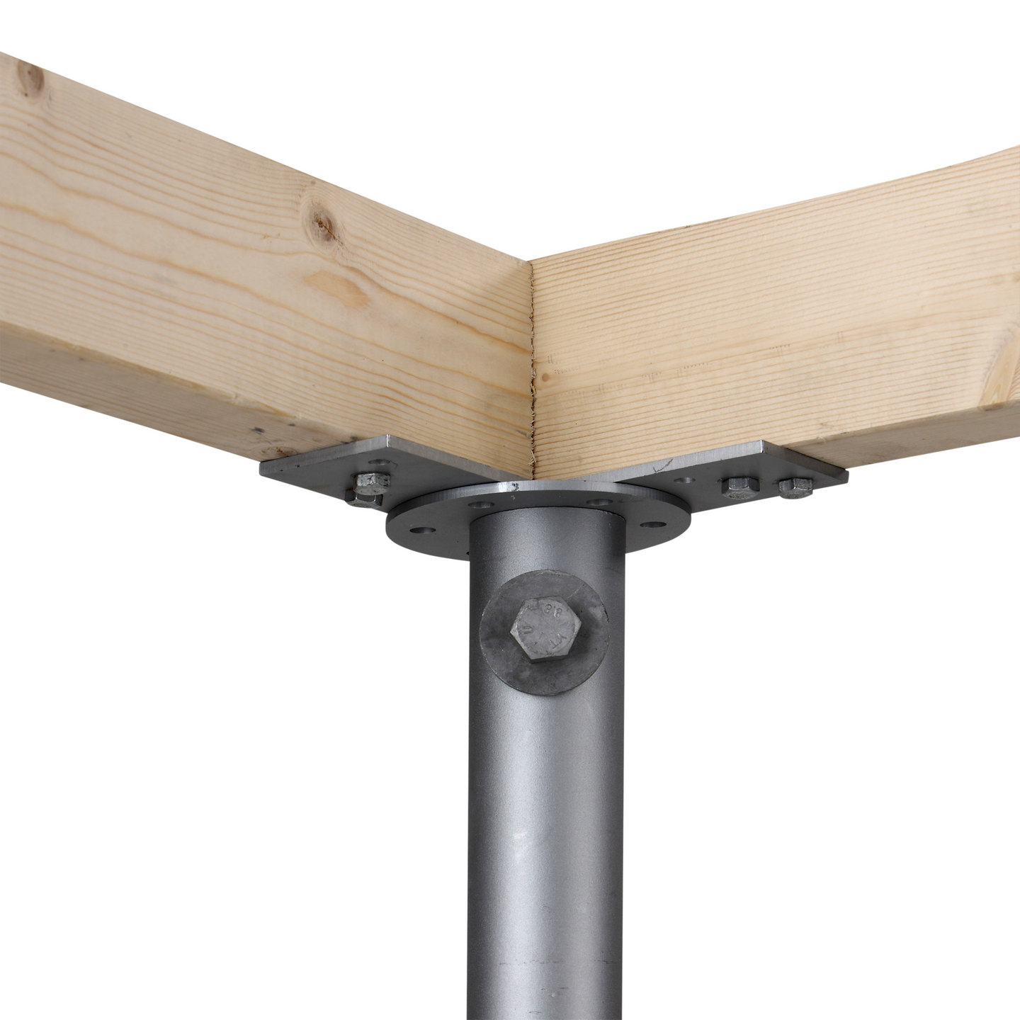 Ruuvipaalun kulmakiinnike vaakajuoksulle