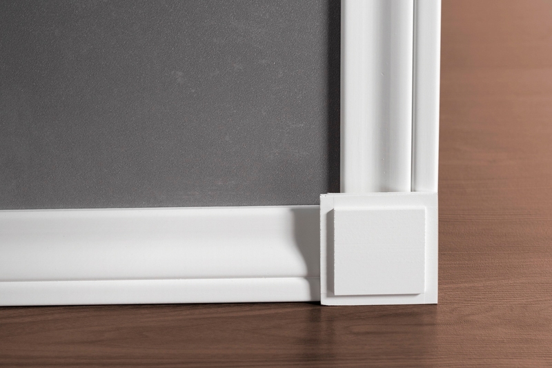 Peitelista Cello 14x57 kulmapala valkoinen 2kpl