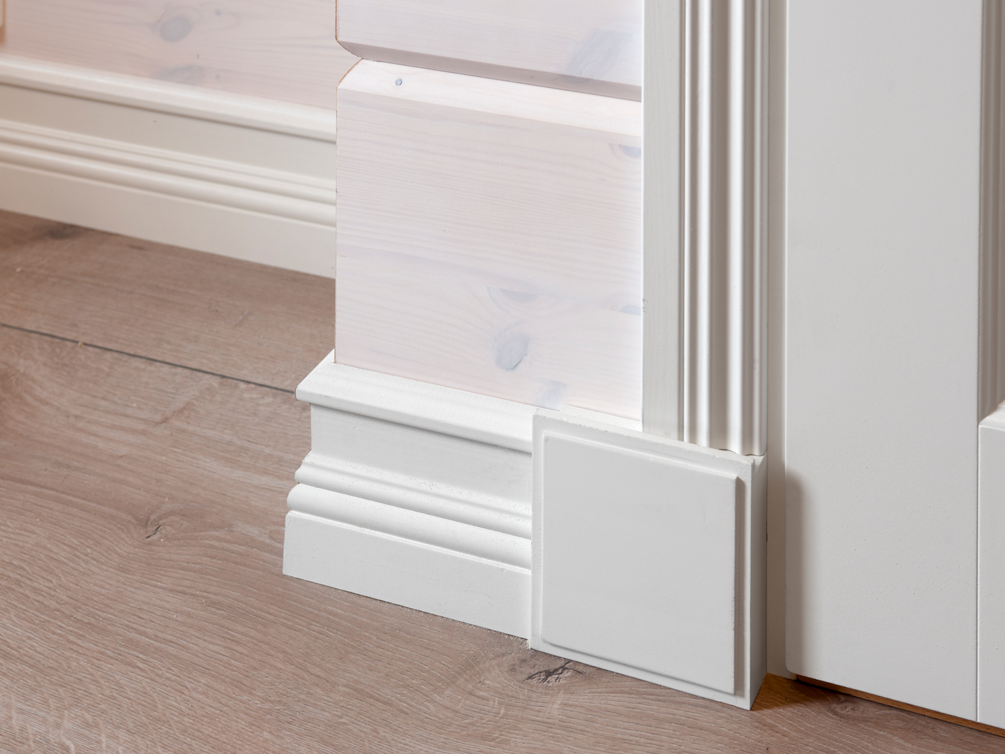 Peitelista Cello 14x57 kulmapala valkoinen 2kpl