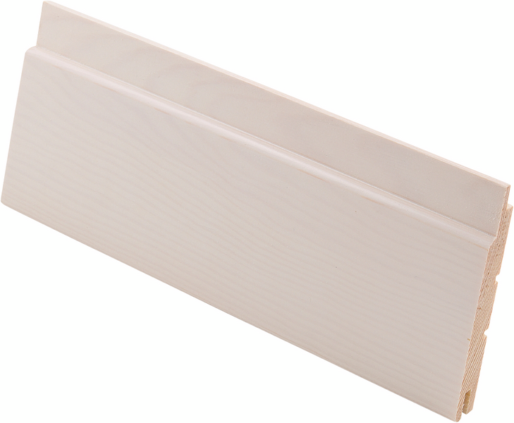 Sisustuspaneeli 15x95x3280 STP päätypontattu EM mänty valkolakattu 1,39m²