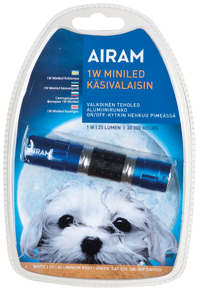 Käsivalaisin Airam Miniled 1W 25lm