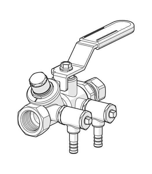 Pumpun säätöventtiili Oras DN15 1/2-1 411012