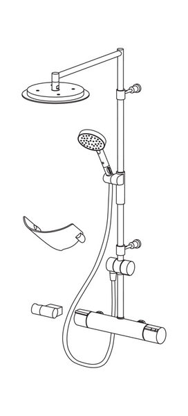 Sadesuihkuhana Oras Cubista 2892 & Hydra