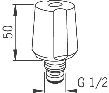 Käyttöventtiili Oras hanavaraosa 201310