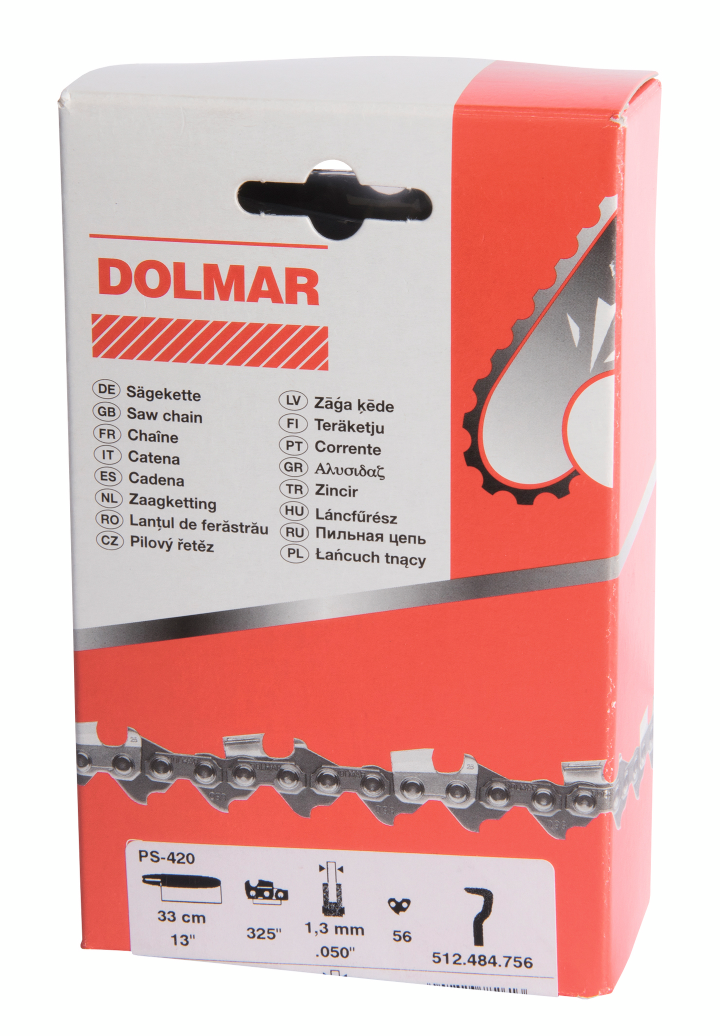Teräketju Dolmar 13in .325 1,3mm -56