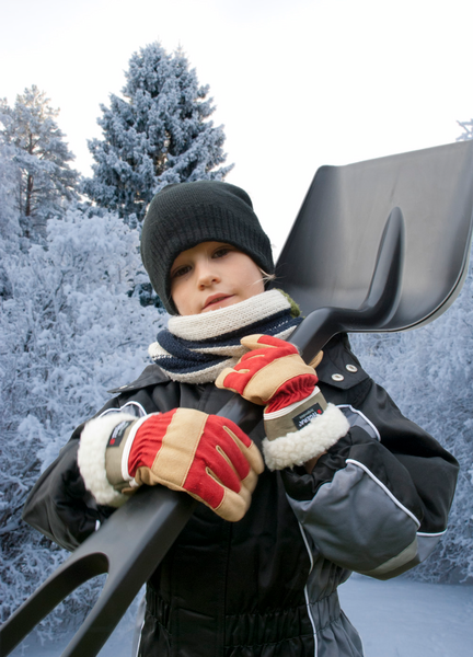 Käsineet TEGERA 90098 lasten teddyvuori