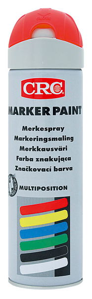 Merkkausvärispray CRC punainen 500ml