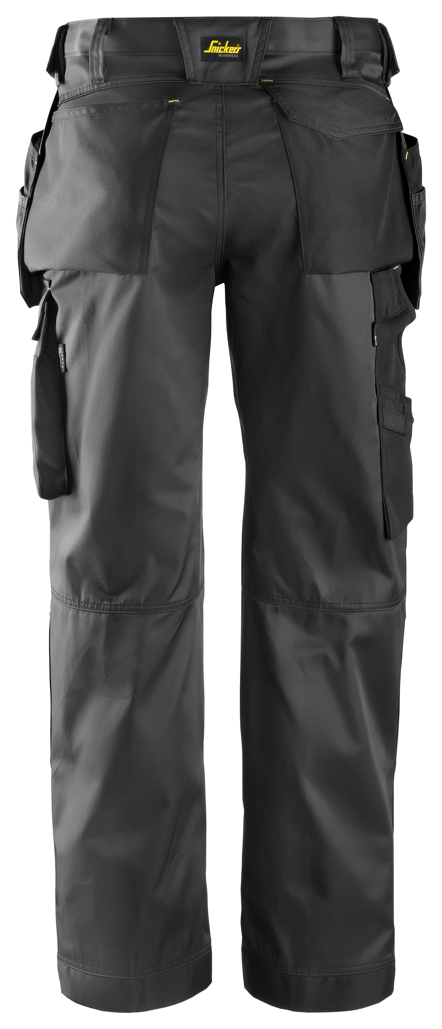 Työhousut Snickers 3212-0404 DuraTwill riipputaskut musta