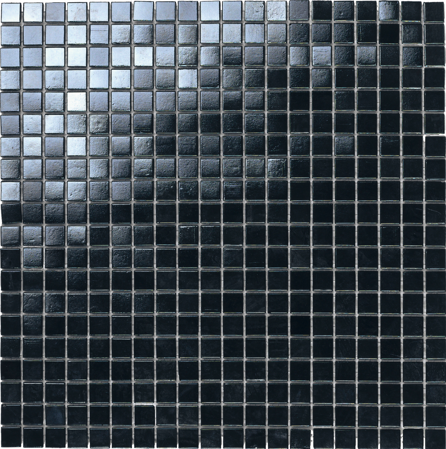 Mosaiikki Lake Black 32,7x32,7 musta