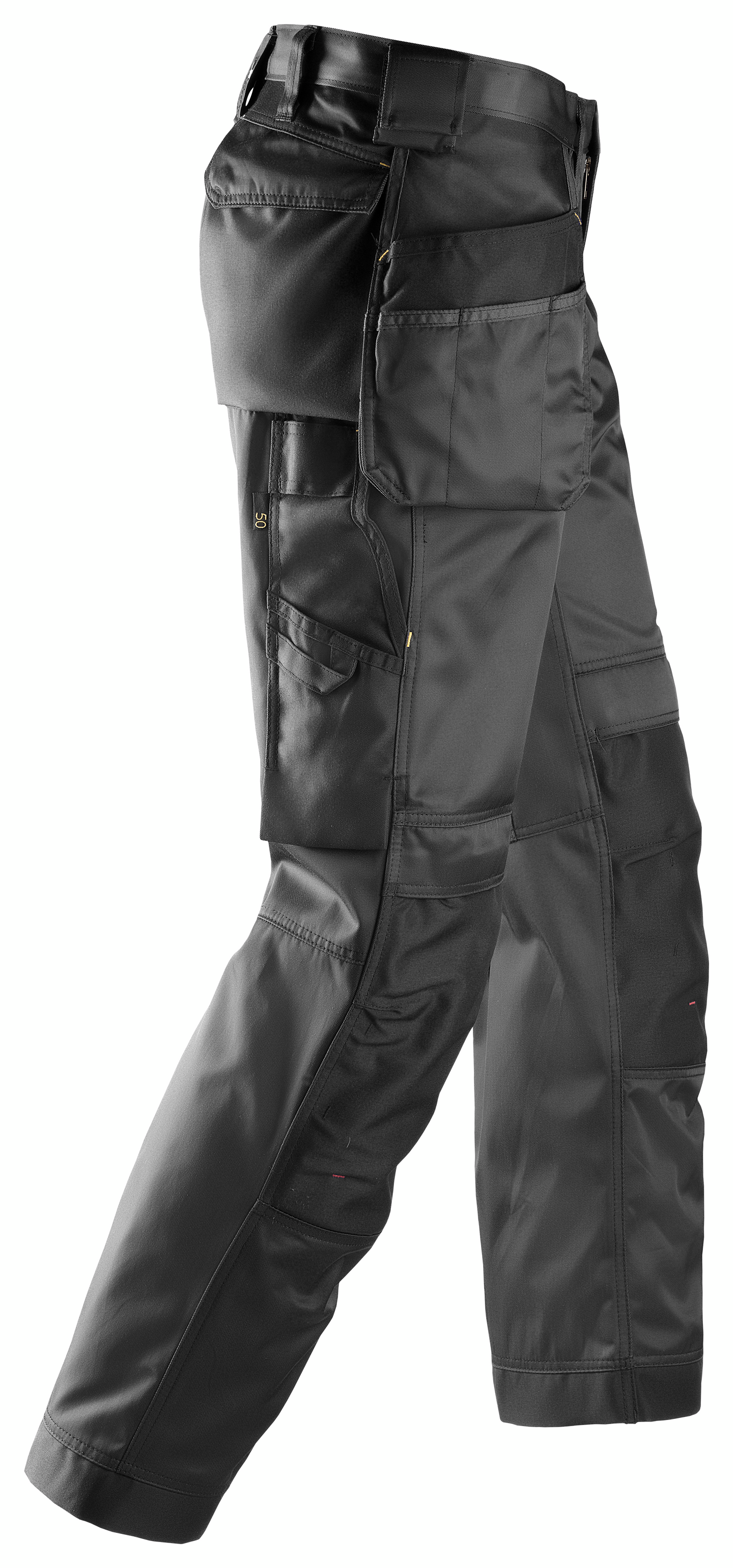 Työhousut Snickers 3212-0404 DuraTwill riipputaskut musta