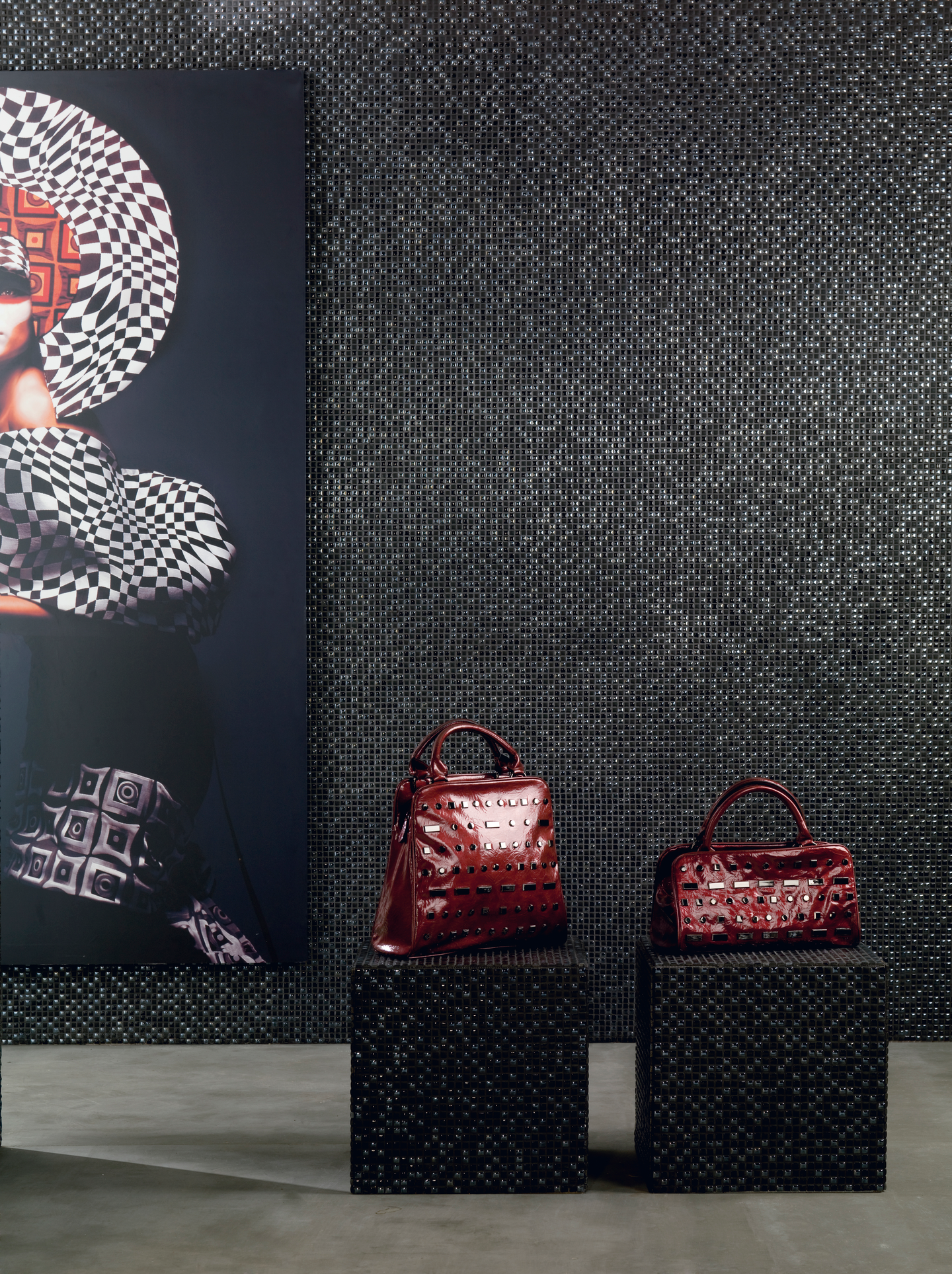 Mosaiikki Orion 30x30 musta