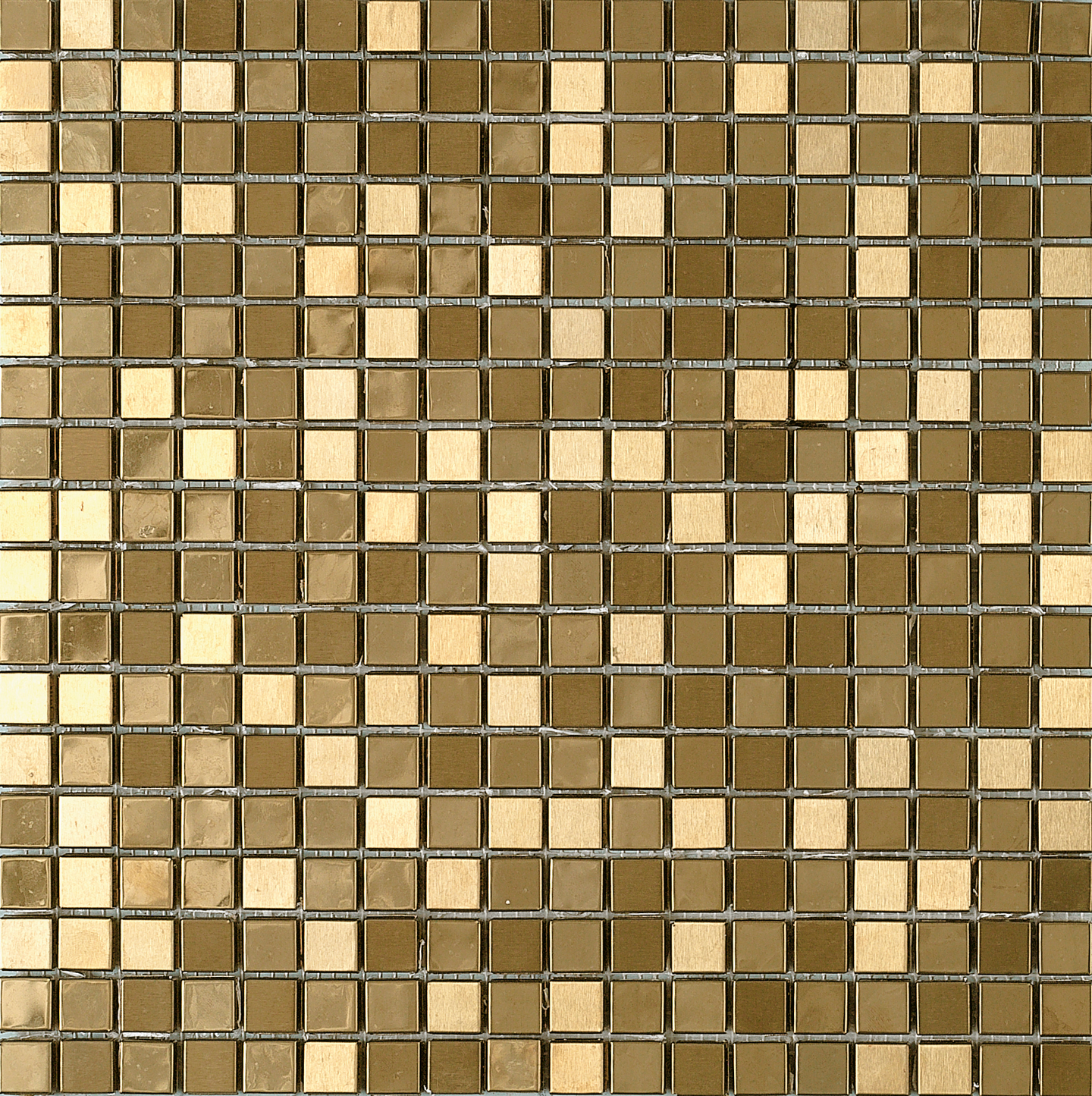 Mosaiikki Metallic Gold 30x30 kulta