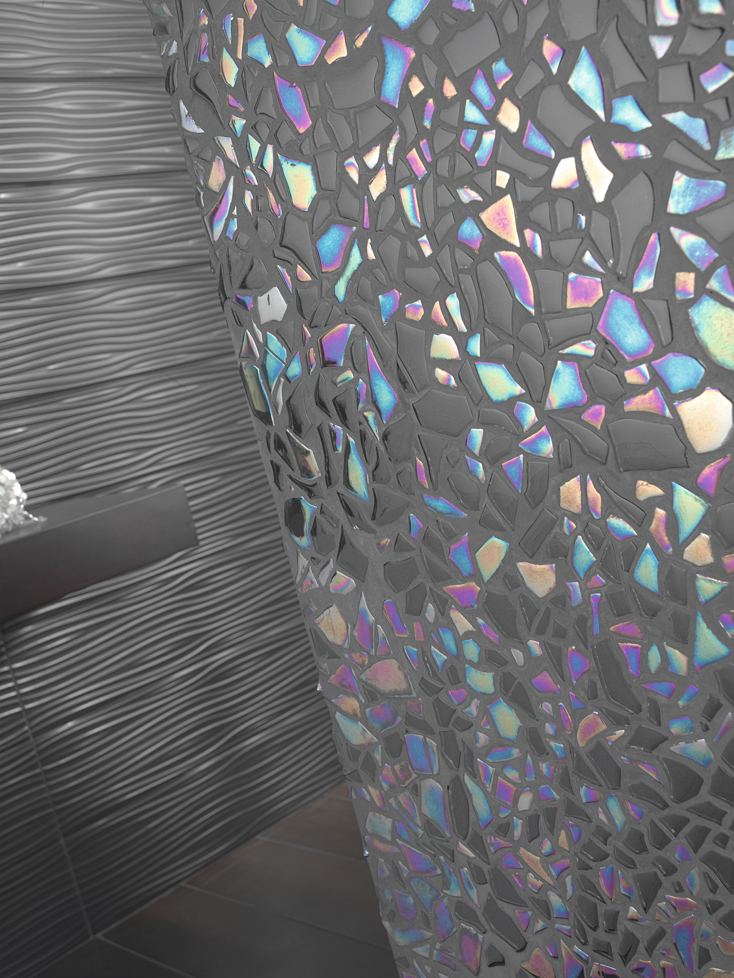 Mosaiikki Futuroscope 26x26 musta