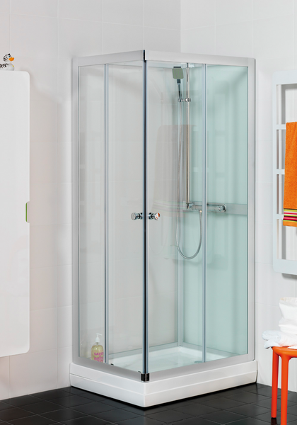 DUSCHKABIN HAFA POLARIS SQ KLARGLAS, 900X900