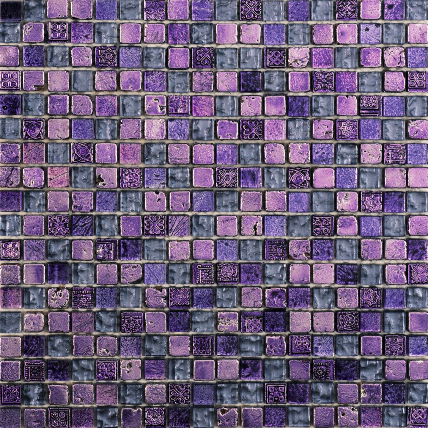 Mosaiikki Nayade 30x30 violetti