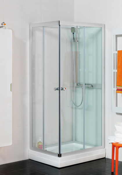 DUSCHKABIN HAFA POLARIS SQ KLARGLAS, H 700X900