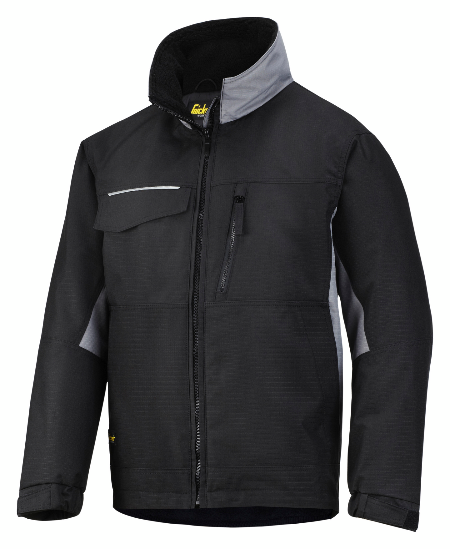 Ammattilaisen talvitakki Snickers 1128 musta-harmaa