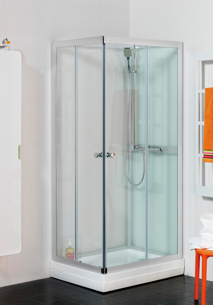 DUSCHKABIN HAFA POLARIS SQ KLARGLAS, V 700X900