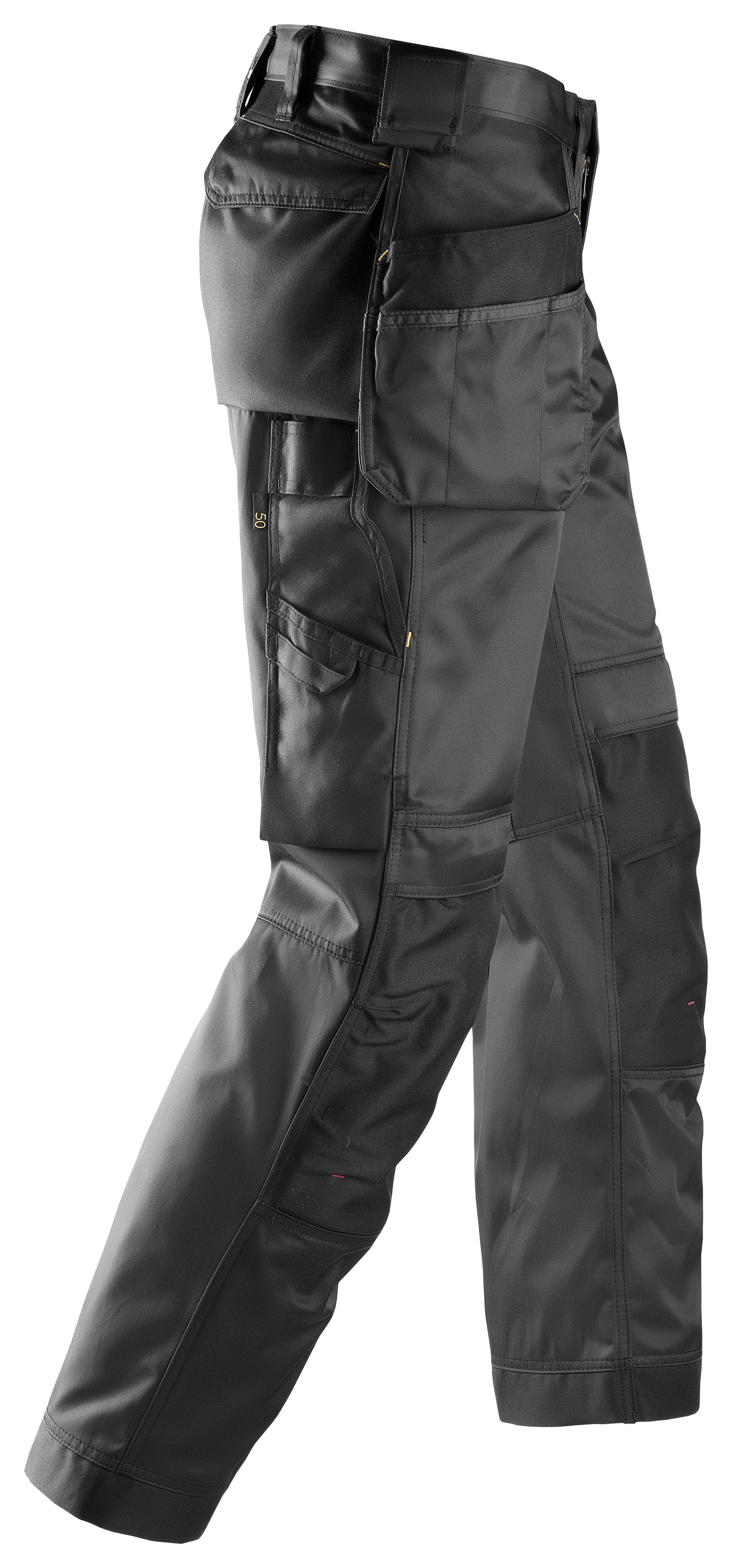 Työhousut Snickers 3212-0404 DuraTwill riipputaskut musta