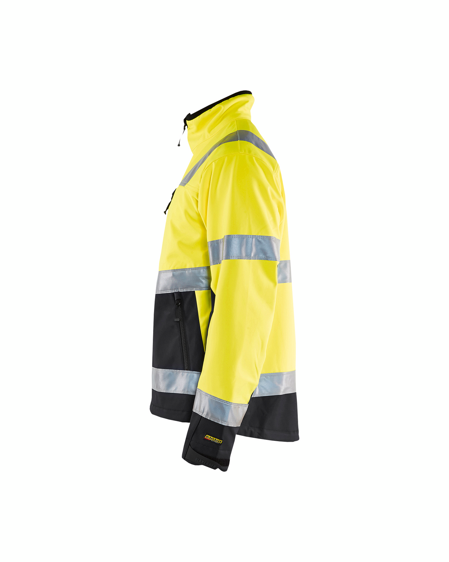 Softshell-takki Blåkläder Hi-Vis 490025173399 keltainen-musta