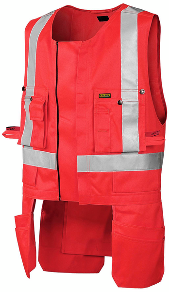 Riipputaskuliivi Blåkläder Hi-Vis 302718045500 punainen