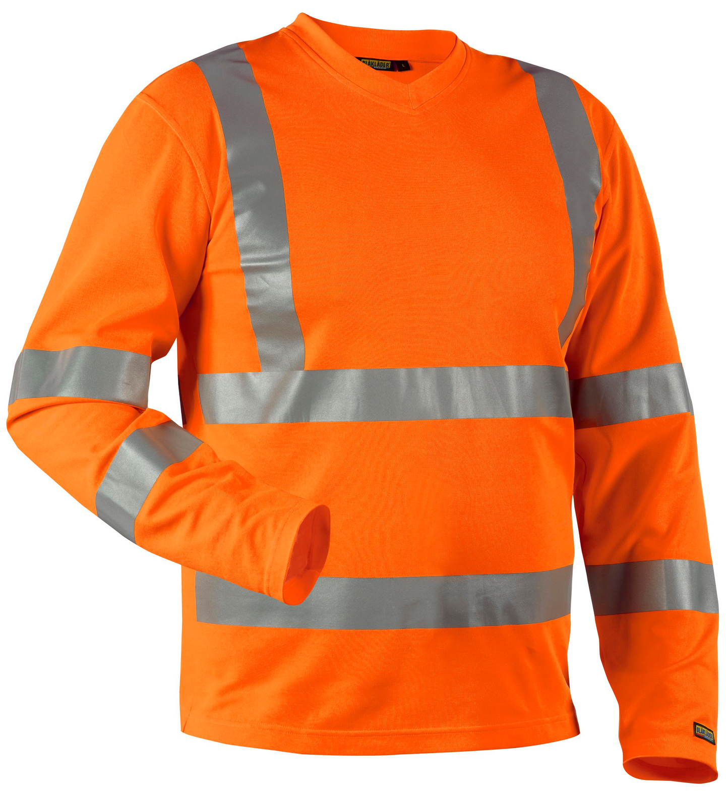 T-paita Blåkläder Hi-Vis pitkähihainen 338110705300 oranssi