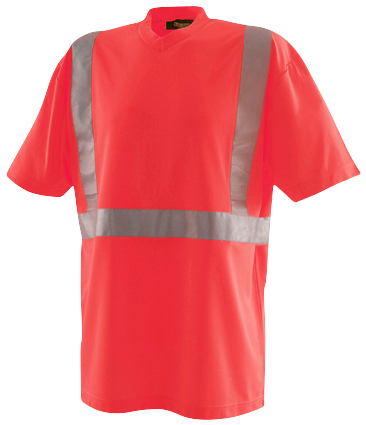 T-paita Blåkläder Hi-Vis 331310095500 punainen