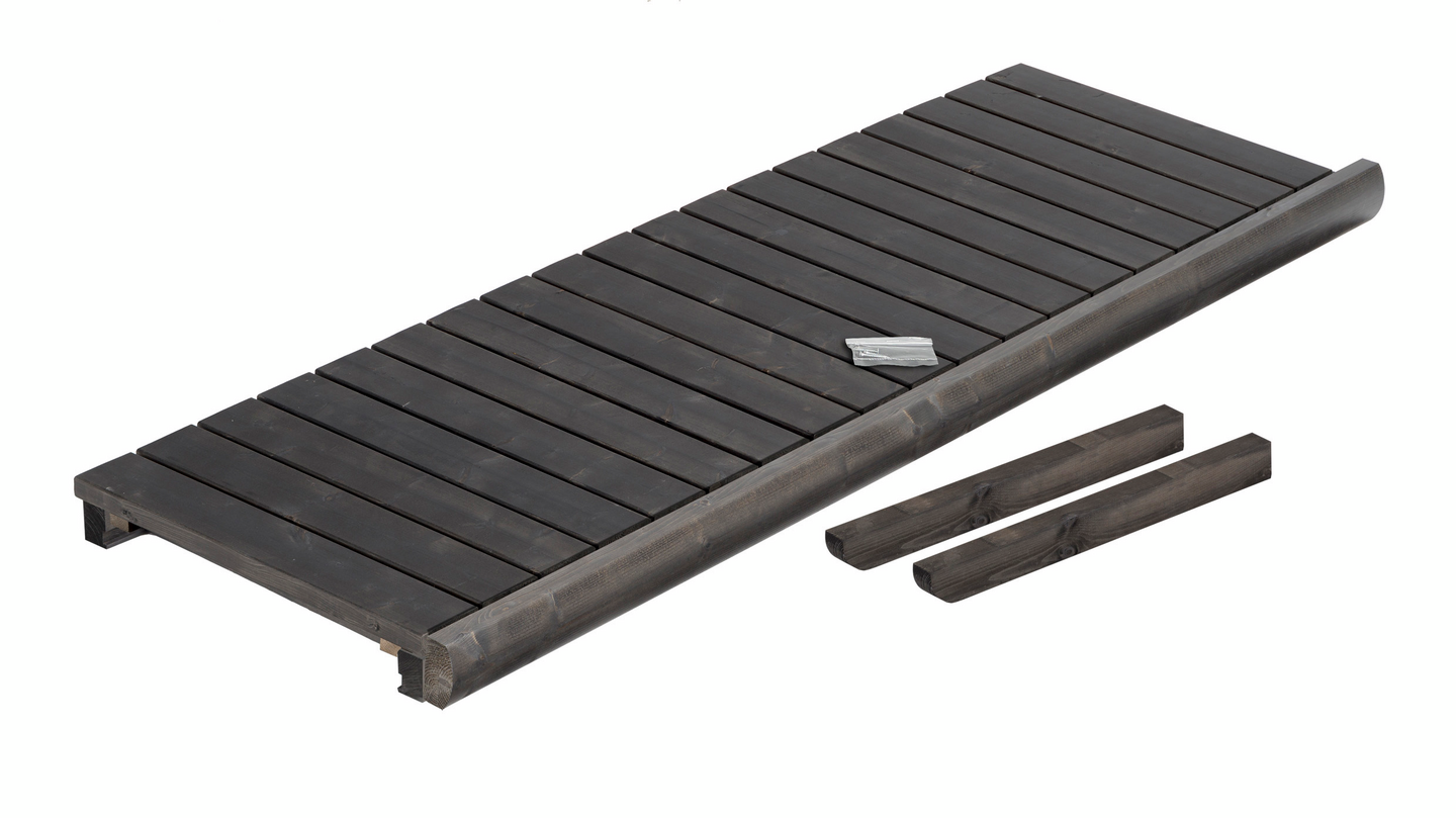 Laude-elementti Cello 565x1910 musta