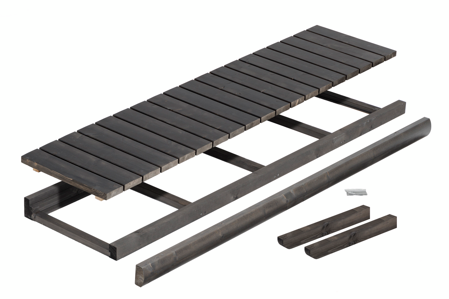 Laude-elementti Cello 465x1910 musta