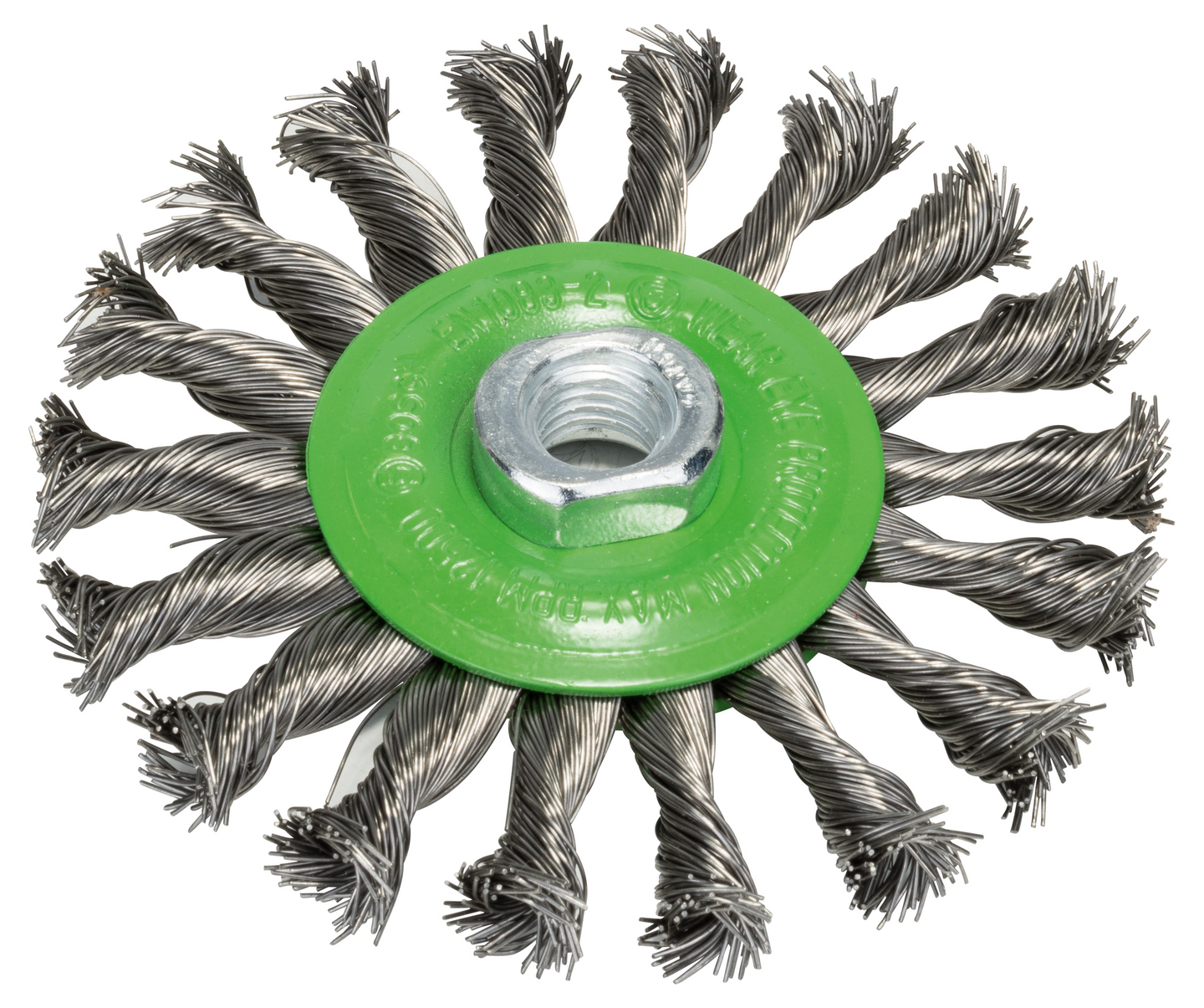 Laikkaharja Bosch M14 115mm palmikoitu Inox