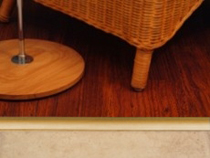 Tarrasaumalista 30mm kulta-anodisoitu sileä 2000mm