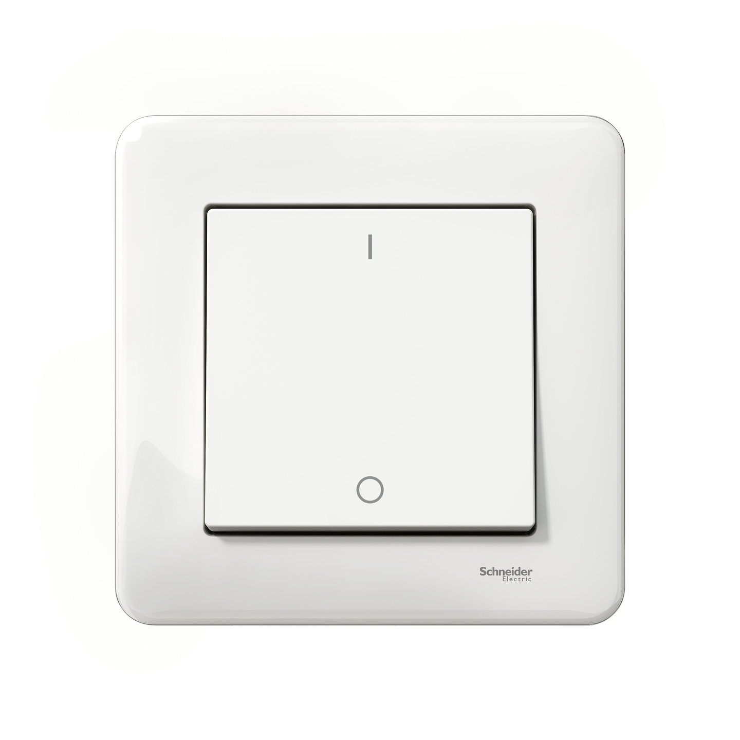 Uppokytkin Schneider Electric Exxact 2-napainen valkoinen